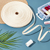 50 Yards Cotton Ribbon OCOR-WH0101-22A-5