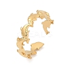 304 Stainless Steel Adjustable Open Cuff Rings for Women RJEW-Z089-04G-01-2