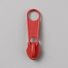 Spray Painted Zinc Alloy Zipper Pull FIND-WH0427-33A-11-1