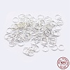925 Sterling Silver Saw Cut Open Jump Rings STER-F036-02S-1x9mm-4