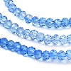 Transparent Painted Glass Beads Strands DGLA-A034-T2mm-A01-4
