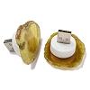 Dyed & Heatsd Natural Agate Slice USB Night Light Decoration G-Q170-10F-3