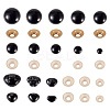 260Pcs 16 Style Resin Doll Eyes & Nose FIND-TA0003-82-2