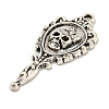 Tibetan Style Alloy Pendants TIBE-L013-09AS-01-2