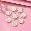Golden Plated Alloy Charms ENAM-S118-01N-5