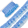 Satin Organza Pleated Ribbons ORIB-GF0001-06A-1