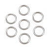 304 Stainless Steel Closed Jump Rings STAS-G393-06P-13-1