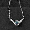 925 Sterling Silver Link Bracelets BJEW-D346-03B-P-4