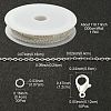 DIY Chain Bracelet Necklace Making Kit DIY-YW0007-05S-3