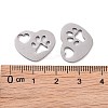 Non-Tarnish 201 Stainless Steel Pendants STAS-R111-JA664-4