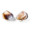 Electroplate Acrylic Beads OACR-S021-55-2