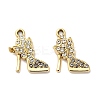 Alloy Crystal Pendants FIND-I043-04G-1
