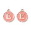 (Defective Closeout Sale Border damaged) Golden Plated Alloy Enamel Charms LS-ENAM-XCP0001-20E-2