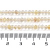 Natural Rutilated Quartz Beads Strands G-J400-C11-02-5