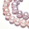 Natural Cultured Freshwater Pearl Beads Strands PEAR-N013-06-A-02-4