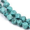 Synthetic Turquoise Beads Strands G-A257-A14-01-4