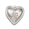 304 Stainless Steel Pendants STAS-M116-08P-1