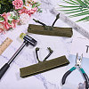 Nylon & Plastic Outdoor Tactical Vest Zipper Strip DIY-WH0128-60B-5