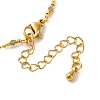Brass Chain Necklace Making KK-K337-13G-06-3