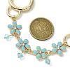 Zinc Alloy Spring Gate Rings Bag Extension Chains AJEW-BA00142-03-4