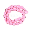 Opaque Glass Enamel Beads GLAA-F133-01-4