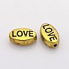 Tibetan Style Alloy Beads X-TIBEB-5850-AG-RS-1