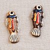 Handmade Porcelain Big Pendants PORC-Z003-01I-1