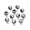 Round 304 Stainless Steel Beads STAS-TAC0004-8mm-P-1