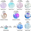 200Pcs 10 Style Glass Beads Set GLAA-CJ0002-36-2