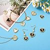 12Pcs 6 Styles Opaque Resin Pendants FIND-SZ0002-93-5