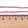 Natural Pink Tourmaline Beads Strands G-RM250101-T2-5