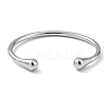 304 Stainless Steel Cuff Bangles for Women BJEW-Z078-12P-3