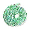 Transparent Glass Beads GLAA-B022-6mm-02-2