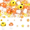 156Pcs 10 Styles Handmade Millefiori Glass Beads LAMP-FS0001-32-1
