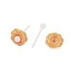 Hypoallergenic Bioceramics Zirconia Ceramic Stud Earrings EJEW-C111-02B-2
