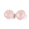 Natural Rose Quartz Footprint Figurines DJEW-N003-02I-2