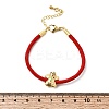 Christmas Nylon Cord Bracelets LS-BJEW-L715-02G-01-5