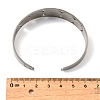 201 Stainless Steel Cuff Bangles for Women LS-BJEW-F507-04P-3
