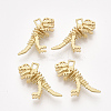 Smooth Surface Alloy Pendants PALLOY-T067-69MG-1