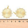 Brass Micro Pave Cubic Zirconia Pendants KK-C162-062G-02-3