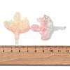 Luminous Opaque Resin Cabochons CRES-L045-14-5
