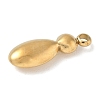 304 Stainless Steel Initial Pendants STAS-S186-12I-G-2
