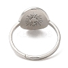 Non-Tarnish 304 Stainless Steel Adjustable Rings RJEW-K245-59P-2