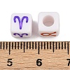Opaque Acrylic Beads OACR-H052-03D-3