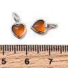 Brass Pave Cubic Zirconia Pendants KK-Z137-21P-4