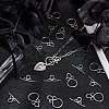 10Pcs 304 Stainless Steel Toggle Clasps STAS-BBC0008-32P-4