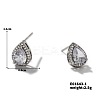 Fashionable Shiny Chic Teardrop Women's Stud Earrings NK2191-1