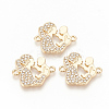 Alloy Rhinestone Links connectors ALRI-Q235-008G-01-1