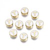 Alloy Enamel Beads ENAM-N052-006-01T-RS-1