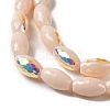 AB Color Plated Electroplate Beads Strands X-EGLA-H104-03B-3